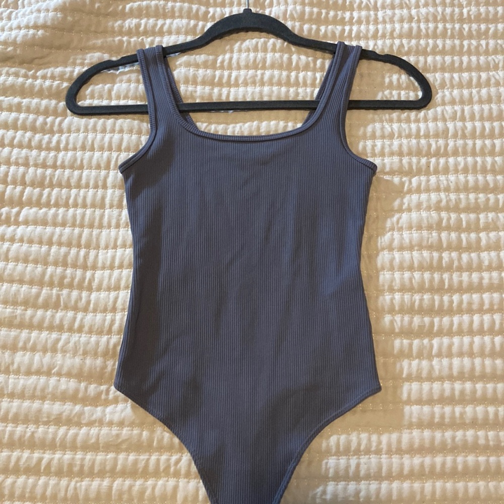 Abercrombie Ribbed Seamless 90s Tank Bodysuit